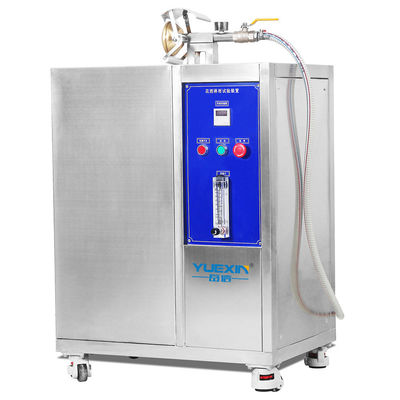 Touch Controlled Shower Rain Spray Test Equipment 220V 50HZ With 4 Nozzles